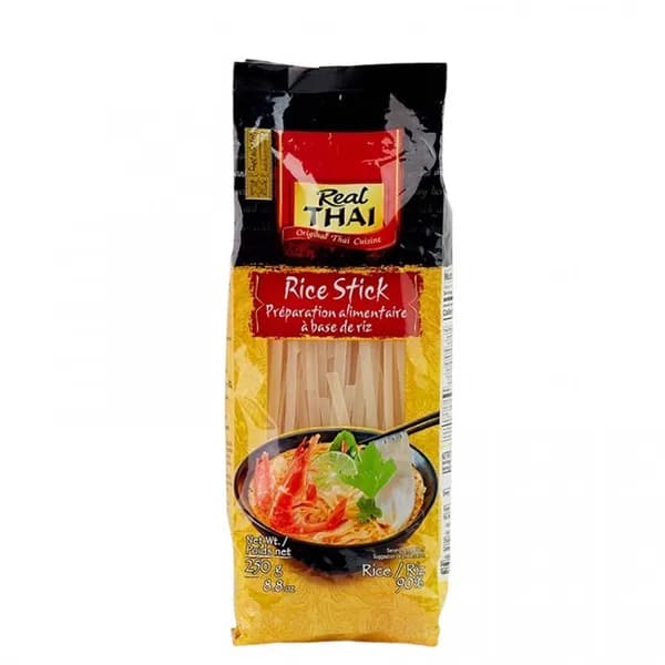 Лапша Рисовая 5мм REAL THAI 250 гр